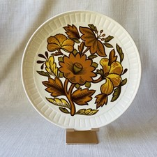Royal Worcester Dinner Plate - Palissy Kismet - Cream Brown 10 in