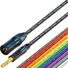 Jack to Male XLR Balanced TRS