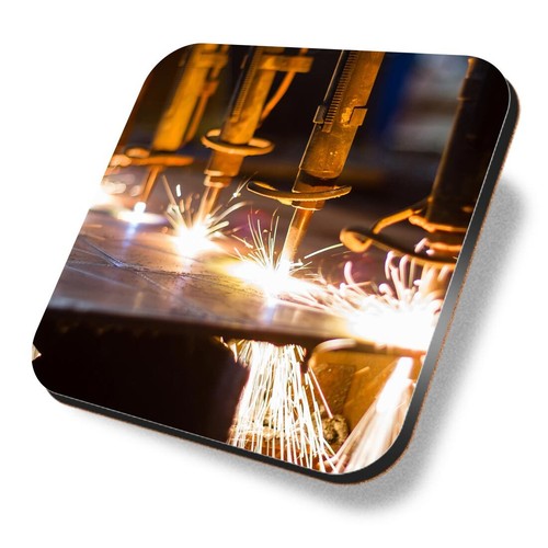 Square mdf coaster cnc lpg - square,