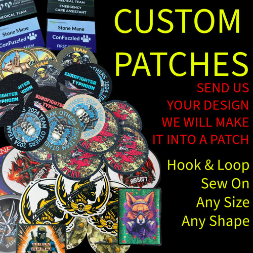 Custom patches any size - custom, size-any