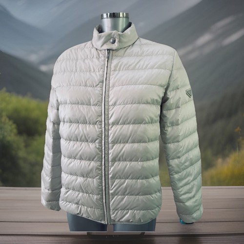 Prada cream puffer womens - prada,