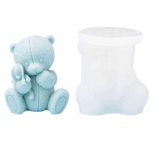 Animal mould bear silicone - animal, 3d