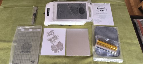 Press and foil - foil, die