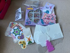 Hama Beads Bundle (beads, Boards, Strings And Designs)