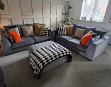 DFS TWO SEATER SOFA'S WITH
