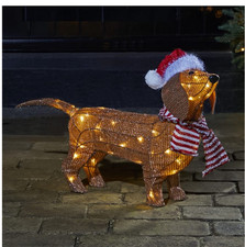 Battery Operated LED Dachshund