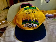 Pele autographed Brazil soccer
