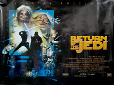 VTG 1997 STAR WARS SPECIAL EDITION UK QUAD POSTER 40" x 30" RETURN OF THE JEDI