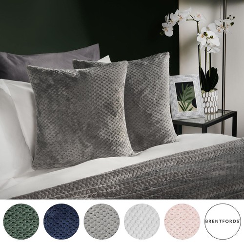 Brentfords waffle cushion - brentfords,