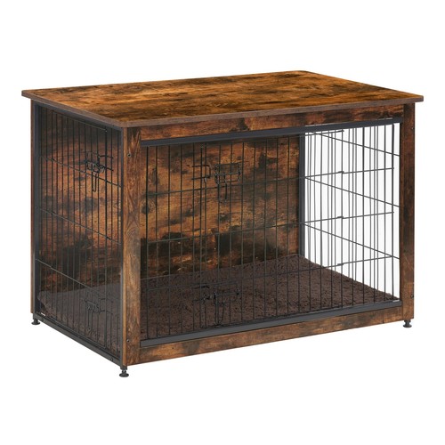 Furniture style dog crate with - furniture,