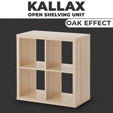 4 Shelf Ikea Kallax Storage Display Shelving Units Drawer Rack Shelf 77x77cm