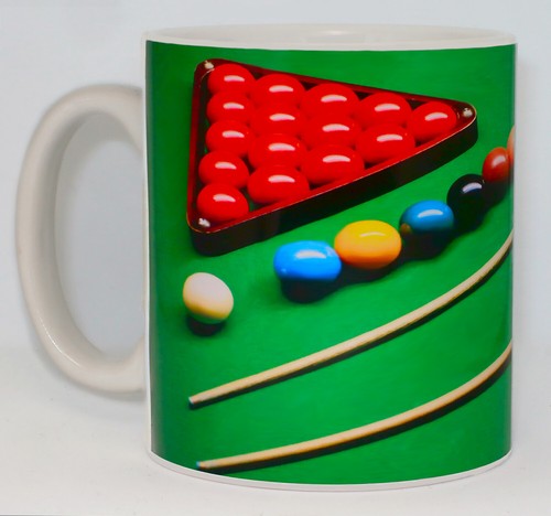 Snooker table balls mug can - table,