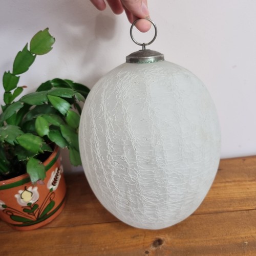 Kugel bauble glass frosted - kugel,