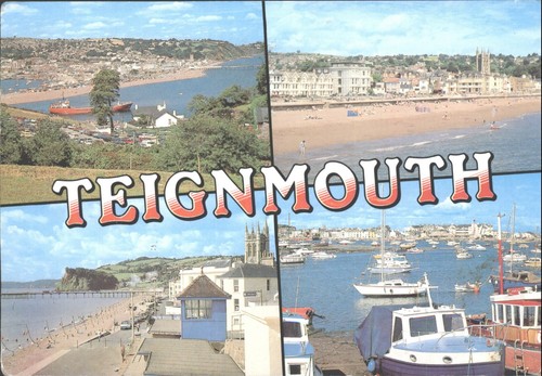 Teignmouth england multi view - teignmouth,