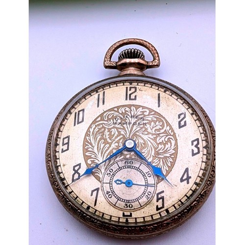 Antique hampden pocket - antique, watch