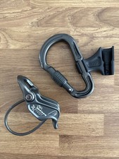 DMM Pivot Belay Device and DMM Belay Master Locking Carabiner