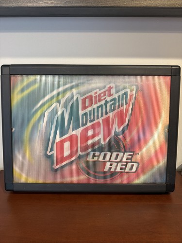 Lighted mountain dew diet - mountain,