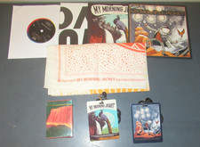 My Morning Jacket Lot Cards VIP Laminates Records Bandana