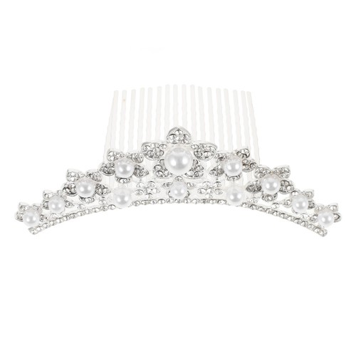 Wedding tiara with - tiara, comb