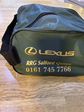 Lexus RRG Salford Quays Golf Bag - Dark Green Black Zip & Handles - Preowned
