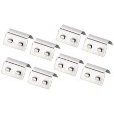 8x Wind Deflector Clips Car