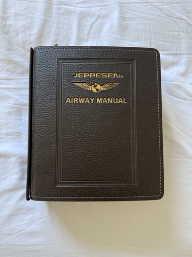 Jeppesen airway manual binder - jeppesen,