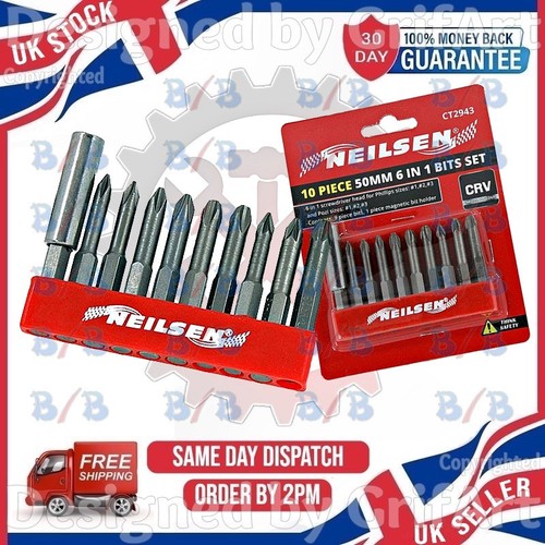 10pc magnetic drill - magnetic,