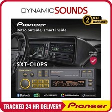 Pioneer SXT-C10PS Retro Tape Deck Style Bluetooth DAB+ USB Aux Tuner Car Stereo