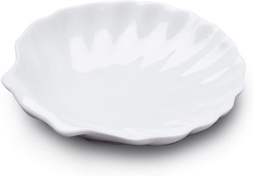 Porcelain shell dish - shell, as