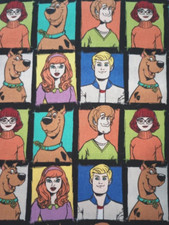 scooby doo kids fun fabric 12