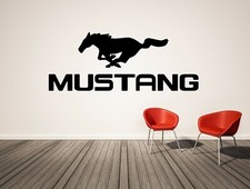 Ford Mustang Horse & Letters