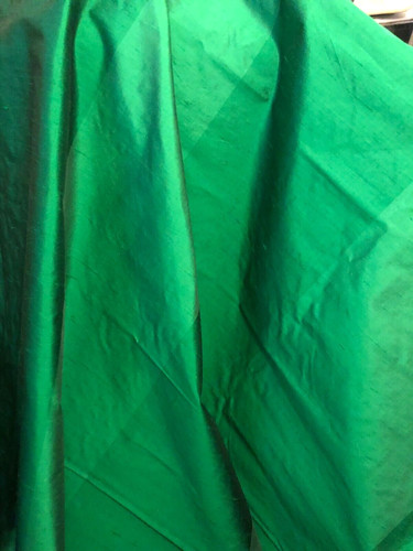 Lot 2yds pure silk dupion - silk,