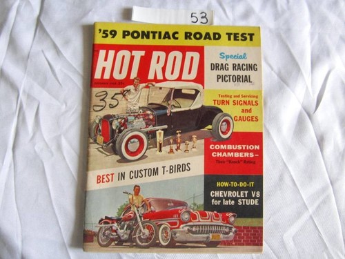 Hot rod magazine december 1958 - december,