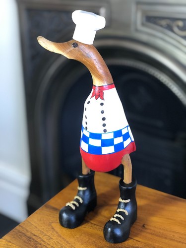 Wooden chef duck - chef,