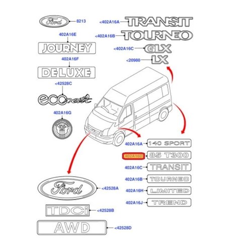 Genuine ford transit - genuine,