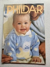 Phildar 151 Knitting Pattern Book Vintage 35 Designs Babies (98)