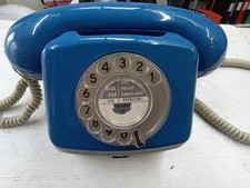 Vintage Telephone No. 776-1 circa 1977 with coloured matched wall mount shelf