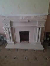 Pure Marble Fireplace Fire RRP