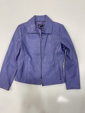 vtg BLACK RIVET leather moto