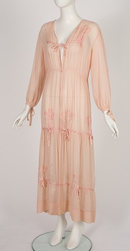 1930s 1940s blush floral - 1930s/1940s,