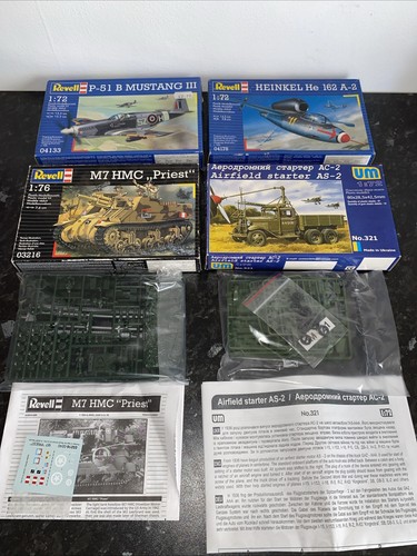 Revell ww2 military model - um,