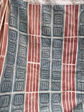 Pair Vintage Retro 50s Fabric