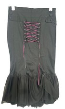 NWOT GOTHIC WIGGLE MIDI SKIRT