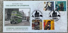 Liverpool Corporation Bus Large Dawn First Day Cover