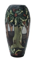 Moorcroft Holly Hatch Vase
