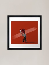 Blood Diamond Framed Art Print