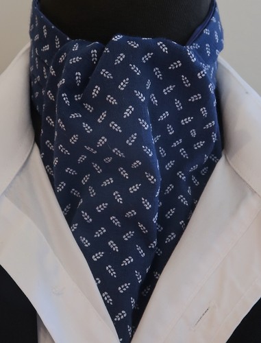 Mens navy blue and - and, dot