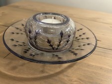Vintage Crackle Glass Tea