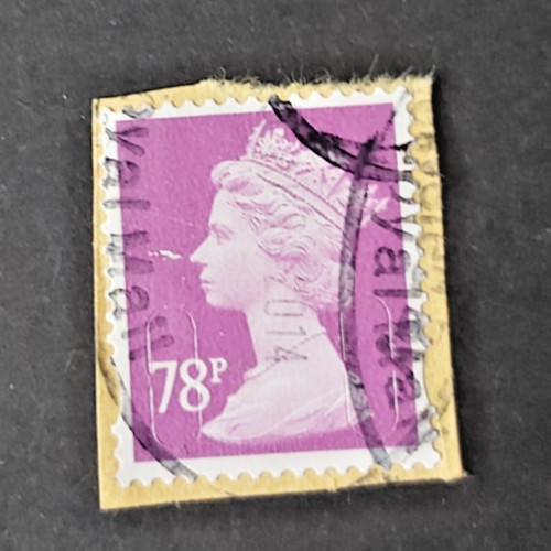 Security machin 78p stamp - machin,