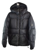 BENJART Black Padded Jacket size XS Mens Full Zip Hooded Casual Outdoors